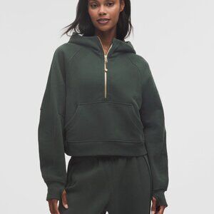 Scuba Oversized Half-Zip Hoodie